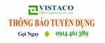 Vistaco Tuyển dụng nhân viên kinh doanh - Bán hàng tại Đồng Nai